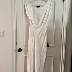 Lulu's Ivory Maxi Dress